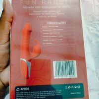 Fun Rabbit - Vibrador com Função e Vai e Vem e Estímulo Clitoriano photo review