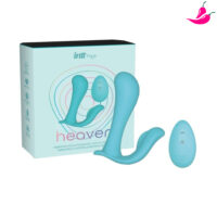 Heaven - Vibrador Clitoriano E Vaginal Com Controle Remoto Sem Fio Heaven - Vibrador Clitoriano E Vaginal Com Controle Remoto Sem Fio