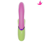 Macetando - Vibrador Penetrável Com Função Tapping e Estimulador De Clitóris