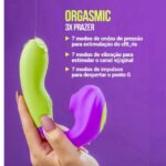 Orgasmic - Vibrador com Estimulo Clitoriano e Vaginal