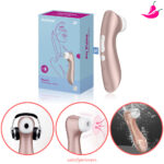 Sugador Satisfyer PRO 2+ UP - Sugador e Estimulador de Clitóris com Ondas de Pressão à Prova D’Água