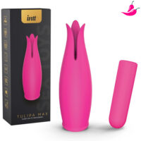 Tulipa Max - Bullet com Capa de Flor e Carregador Usb Magnético Tulipa Max - Bullet com Capa de Flor e Carregador Usb Magnético