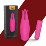 Tulipa Max - Bullet com Capa de Flor e Carregador Usb Magnético