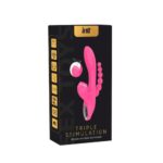 Triple Stimulation Roxo - Vibrador com Tripla Estimulação Intt