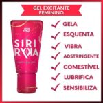 Siri Ryka Gel Comestível Esquenta, Gela e Vibra 18g
