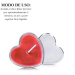 Fogo da Paixão Vela de Massagem Beijável com Glitter 20g