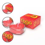 Fogo da Paixão Vela de Massagem Beijável com Glitter 20g