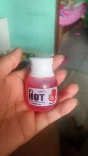 Click to view full screen Gel Hot Aromatizante Morango 35ml Hot Flowers photo review