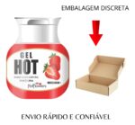 Gel Hot Aromatizante Morango 35ml Hot Flowers
