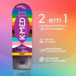 K‑Med 2 em 1 – Gel Lubrificante e de Massagem LGBTQIA+
