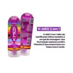 K‑Med 2 em 1 – Gel Lubrificante e de Massagem LGBTQIA+