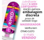 K‑Med 2 em 1 – Gel Lubrificante e de Massagem LGBTQIA+
