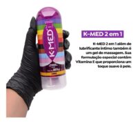 K‑Med 2 em 1 – Gel Lubrificante e de Massagem LGBTQIA+