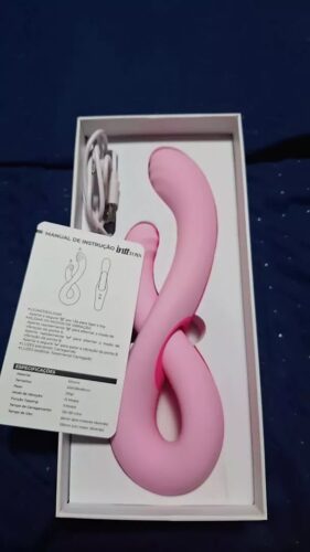 Click to view full screen Medusa - Vibrador Flexível 2 Em 1 Com Dupla Estimulação photo review
