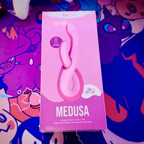Click to view full screen Medusa - Vibrador Flexível 2 Em 1 Com Dupla Estimulação photo review