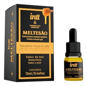 Meltesão Intt - Estimulante Unissex Beijável Esquenta, Pulsa e Vibra