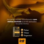 Meltesão Intt - Estimulante Unissex Beijável Esquenta, Pulsa e Vibra