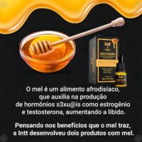 Meltesão Intt - Estimulante Unissex Beijável Esquenta, Pulsa e Vibra