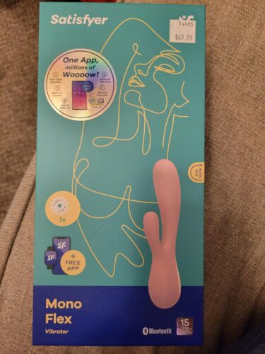 Click to view full screen Satisfyer Mono Flex - Vibrador e Estimulador Multifuncional com controle via APP photo review