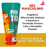 Pinto Loko - Gel Estimulante Peniano Masculino