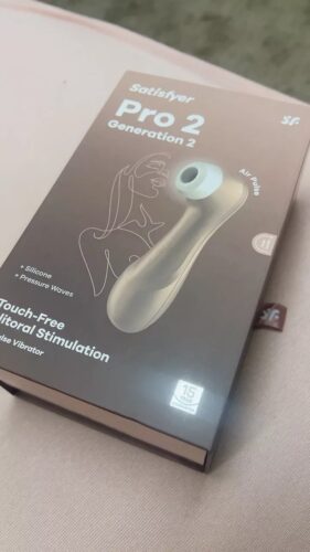 Click to view full screen Satisfyer Pro 2 Generation 2 - Sugador e Estimulador de Clitóris com Ondas de Pressão à Prova D’Água photo review