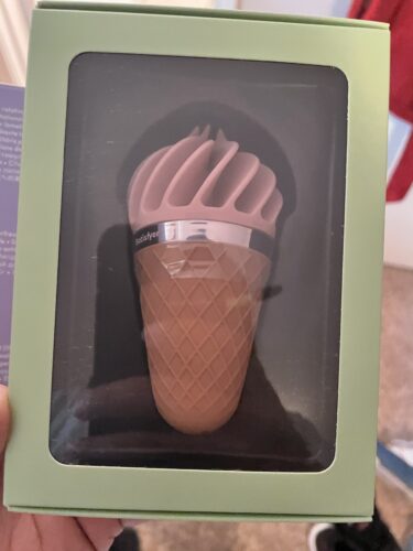 Click to view full screen Satisfyer Sweet Treat - Estimulador de Clitoris com 5 Modos de Vibração e Rotação à Prova D’Água photo review
