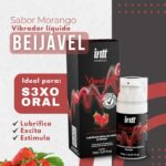 Vibration  Sabor Morango - Gel para Massagem Corporal 17g Intt