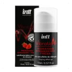 Vibration  Sabor Morango - Gel para Massagem Corporal 17g Intt