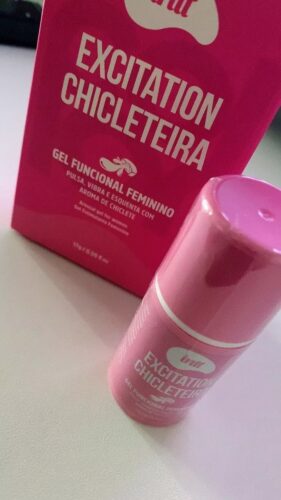 Click to view full screen Gel Excitation Chicleteira - Potencializador de Orgasmo Feminino Beijável photo review