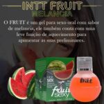 Fruit Sexy Gel Beijável Sabor Melancia 40ml Intt