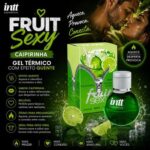 Fruit Sexy Gel Beijável Sabor Caipirinha 40ml Intt