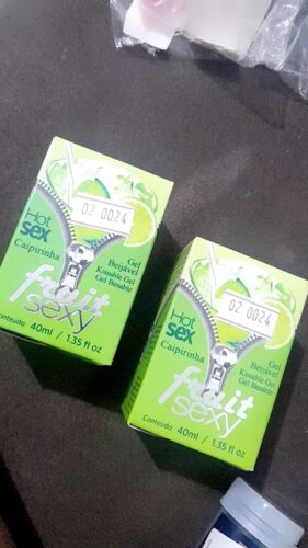 Click to view full screen Fruit Sexy Gel Beijável Sabor Caipirinha 40ml Intt photo review