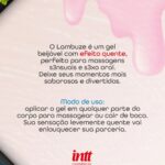 Lambuze Gel Beijável Hot Para Massagem 55ml Intt