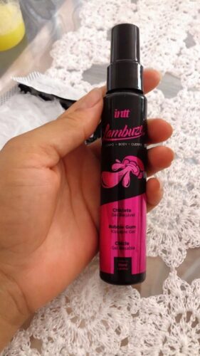 Click to view full screen Lambuze Gel Beijável Hot Para Massagem 55ml Intt photo review