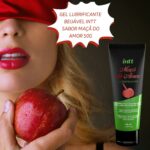 Lubrificante a Base de Água Sabor Maçã do Amor 50ml Intt