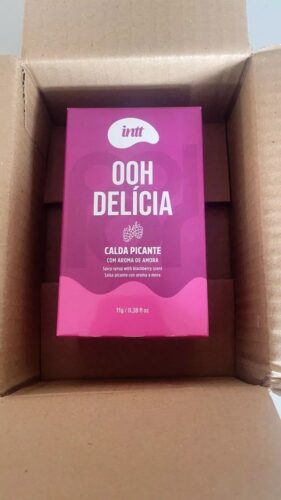 Click to view full screen OOH Delícia Calda Picante 11g - Linha Collors Intt photo review