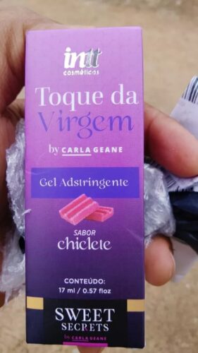 Click to view full screen Toque Da Virgem - Gel Adstringente Feminino Com Aroma De Chiclete 17ml photo review