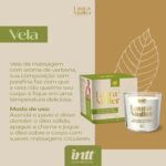 Vela de Massagem com Óleos Essenciais Linha Laura Muller Intt