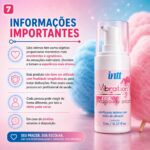 Vibration  Sabor Algodão Doce - Gel Excitante que Vibra Power 17ml Intt