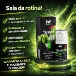 Vibration Sabor Gin Tônica  - Gel Excitante que Vibra 17ml Intt