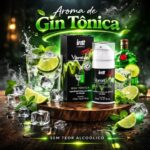 Vibration Sabor Gin Tônica  - Gel Excitante que Vibra 17ml Intt